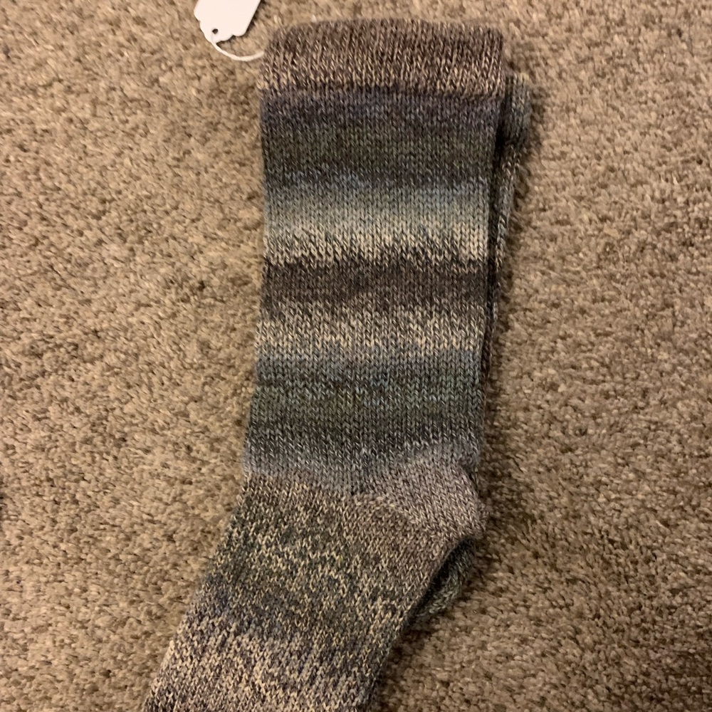 Hand knit wool socks